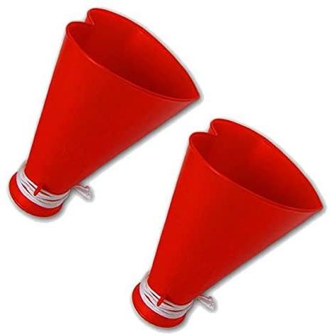 おしゃれ ミニハートメガホン 赤 2本セット プライム Supplystudies Com
