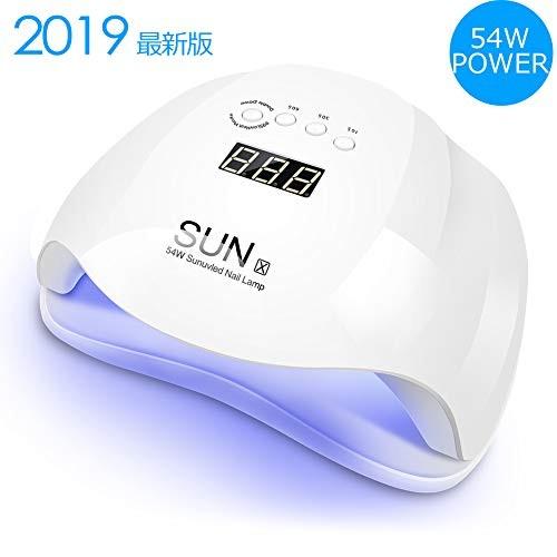 Uv Ledネイルドライヤー 54w ハイパワー 赤外線検知 Uv Ledダブルライト ジェルネイル用 四つタイマー設定可能 Rsiaalhasanah Co Id