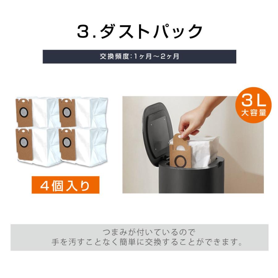Lydsto R1 ロボット掃除機 交換品セット ブラシ×1 フィルター×1 ダスト 