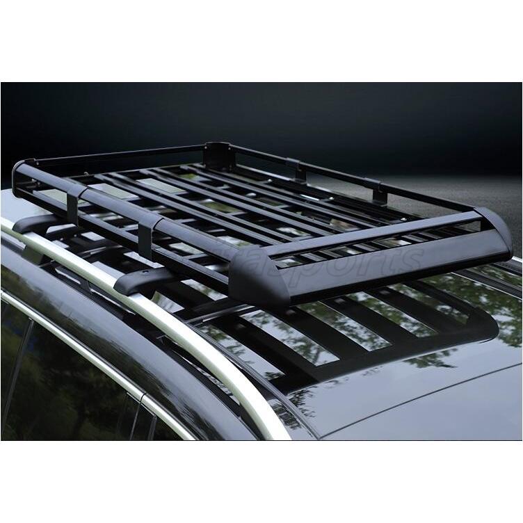 特売 車用ルーフキャリアルーフラック アルミニウム合金製 車上荷物 取り付け金具付き ルーフボックス アルミ製 ロードsuv通用 1 6m 絶品