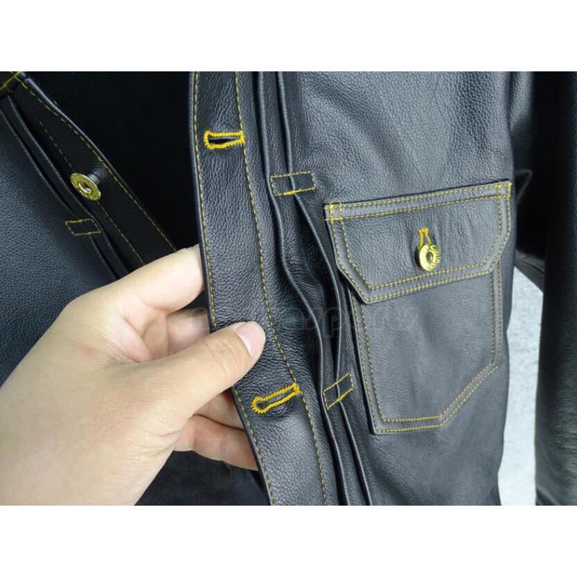 人気急上昇 ファーストレイヤー レザーコート 上層牛革本革ジャケット メンズ レザージャケット スリム デニム風 牛革506 革ジャン レザージャケット サイズ選択 L Animegalaxy Xyz