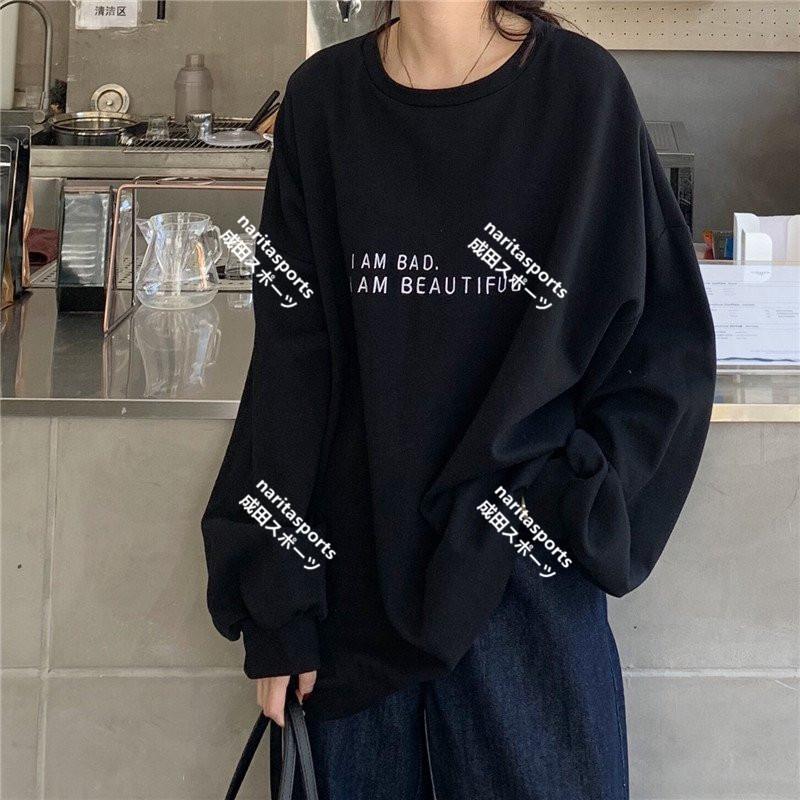 トレーナー 長袖カットソー Tシャツ レディース 女の子 上着 薄手 インナー 長袖 プルオーバー 春秋コーデ ゆったり オシャレ ブラックxl Pa0 成田スポーツ 通販 Yahoo ショッピング