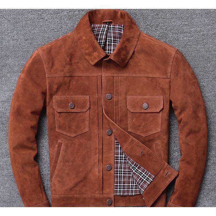 ブランド直営 アメリカ 秋冬 新品 マットスエードの質感 牛革 暖かい アメリカンデニム レザーコート メンズファッション Pyg 085 成田スポーツ 通販 Yahoo ショッピング 春バーゲン Skylanceronline Com