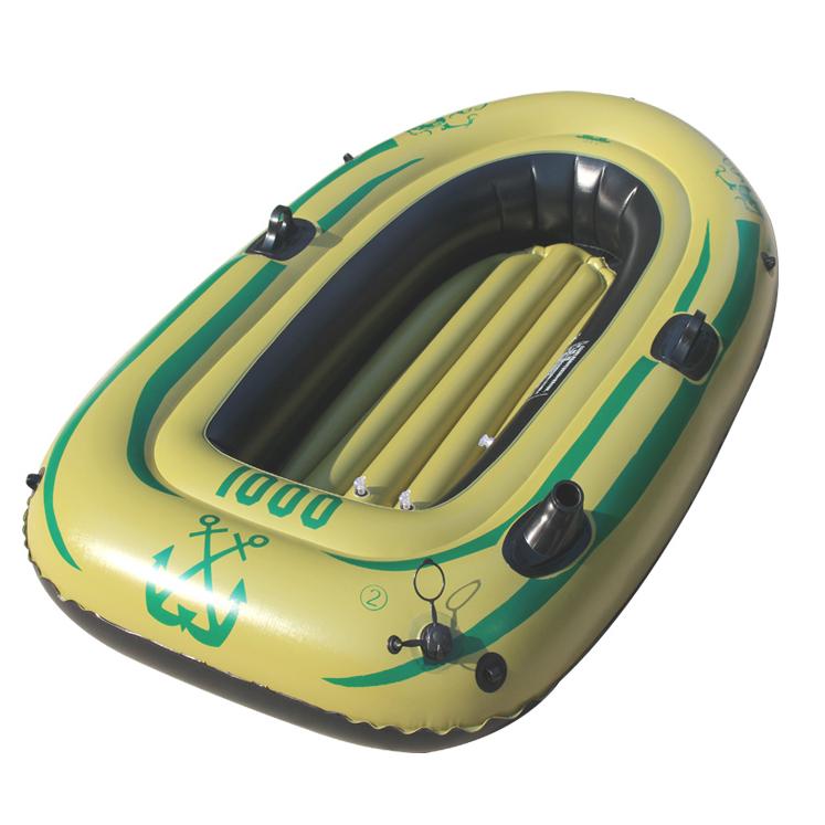 オープニング大放出セール インフレータブルボート カヌー 2人用ゴムボート 釣り船 突撃舟 漂流 上質pvc パドルと魚竿棚付き 0 5mmプラスチック 耐摩耗 注目ブランド Ajpsistemas Com Br