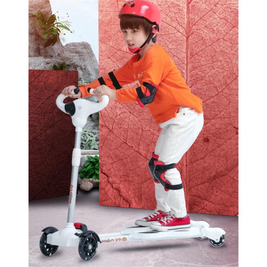 高級品質 ダブル踏み台 スクーター キックボード こども 4輪式キックスクーター 内臓ledタイヤ光るフラッシュ 男 女の子誕生日プレゼント Zxc 007 成田スポーツ 通販 Yahoo ショッピング