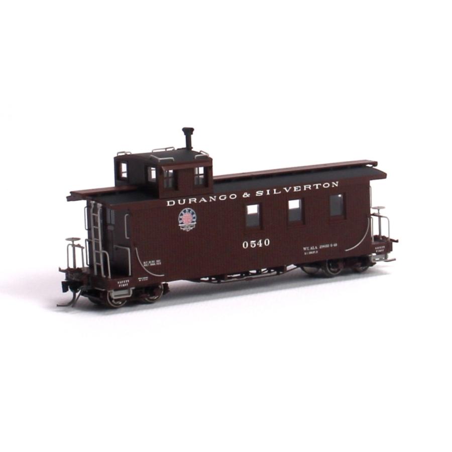 ブラックストーンモデルス B-340961 HOn3 10.5mm Long Caboose, Durango and Silverton Herald #0540
