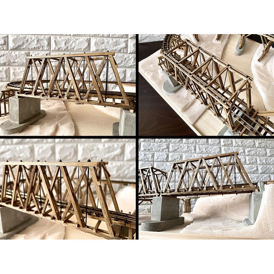 約700x350mm】HOナロー(1/87,9mm,コード80,R110) 木造トラス 約700x350mm】HOナロー(1/87,9mm,コード80,R110) 木造トラス