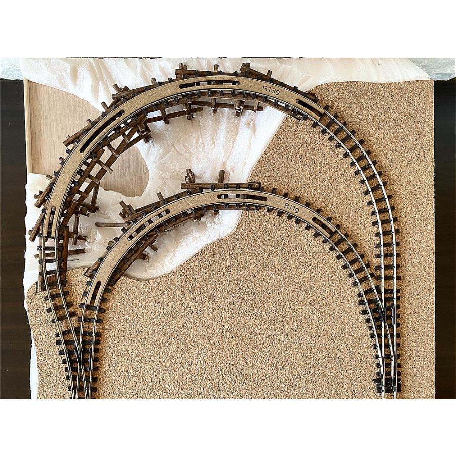 700x350】HOナロー(1/87,9mm) 王滝本線崩沢索道風の二重桟橋が