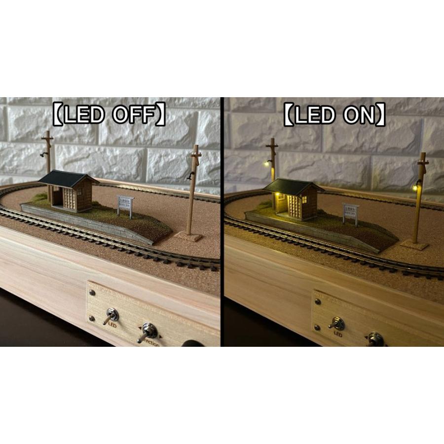 チップLED搭載|【450x300mm】 HOナロー(1/80〜87,9mm,R110mm) 軽便鉄道風レイアウトベース|ストラクチャー&電柱付き : hoe-splayout-p80-28 : ナローゲージショップ Yahoo!店 - 通販 - Yahoo!ショッピング チップLED搭載|【450x300mm】 HOナロー(1/80〜87,9mm,R110mm) 軽便鉄道風レイアウトベース|ストラクチャー&電柱付き : hoe-splayout-p80-28 : ナローゲージショップ Yahoo!店 - 通販 - Yahoo!ショッピング