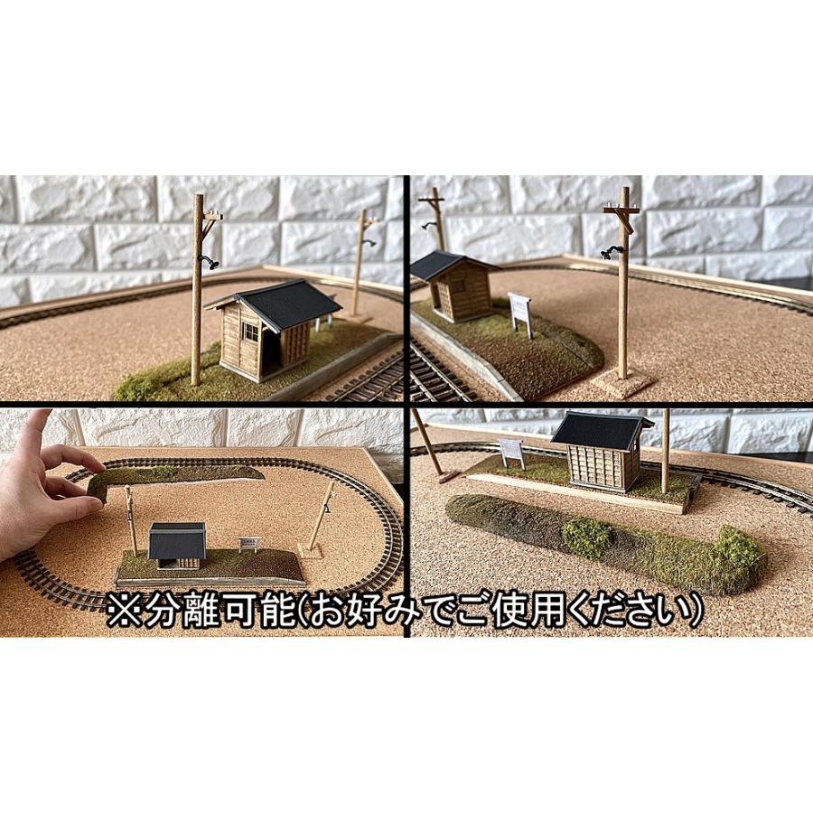 チップLED搭載|【450x300mm】 HOナロー(1/80〜87,9mm,R110mm) 軽便鉄道風レイアウトベース|ストラクチャー&電柱付き : ナローゲージショップ Yahoo!店 - 通販 - Yahoo!ショッピング チップLED搭載|【450x300mm】 HOナロー(1/80〜87,9mm,R110mm) 軽便鉄道風レイアウトベース|ストラクチャー&電柱付き : ナローゲージショップ Yahoo!店 - 通販 - Yahoo!ショッピング