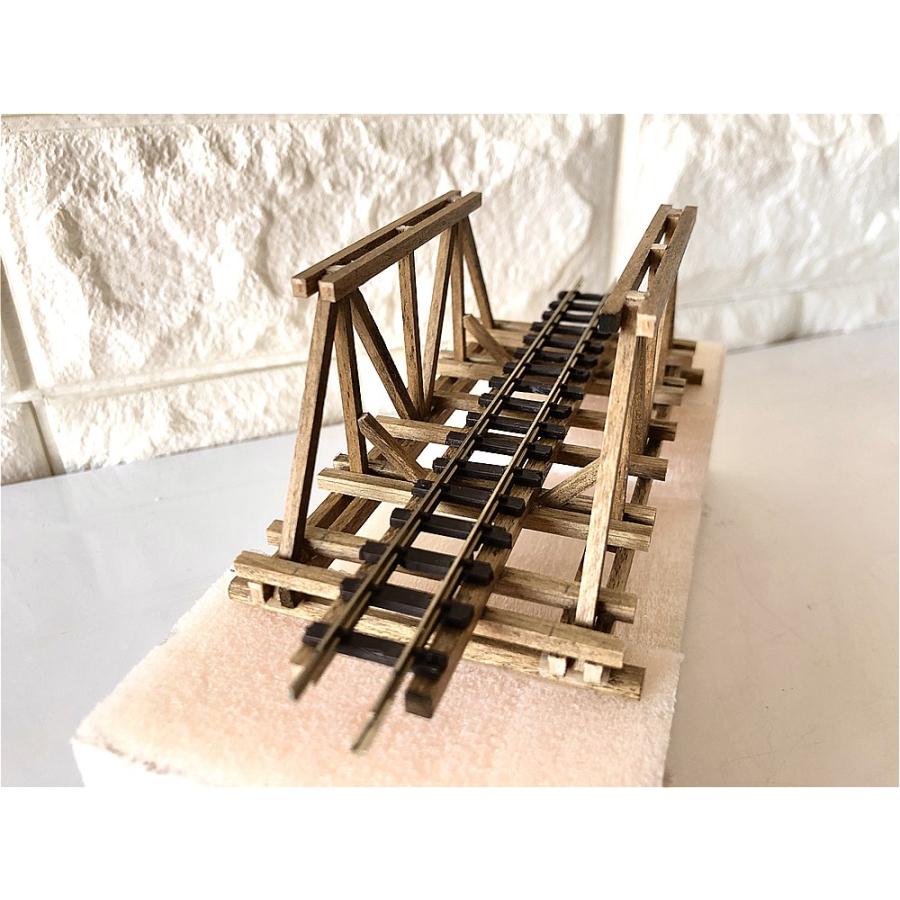 限定製作｜完成品 1/87スケール (HOナロー用) 木造トラス橋｜ナローゲージショップオリジナル｜narrow-gauge-shop｜05