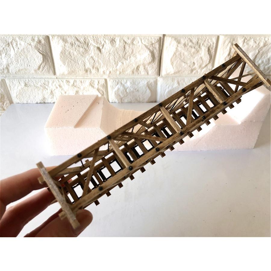 限定製作|完成品 1/87スケール (HOナロー用) 木造上路トラス橋 限定製作|完成品 1/87スケール (HOナロー用) 木造上路トラス橋