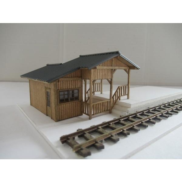 1/80 駅舎ストラクチャー 日本型16番 軽便駅舎 ナローゲージショップ オリジナルストラクチャー str-j16-9 |  | 02