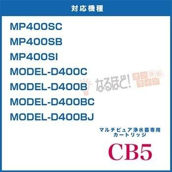 CB5 交換 カートリッジ マルチピュア 浄水器 【正規品/日本仕様】 送料無料 最安値に挑戦 MP400SC MP400SB MP400SI Multipure