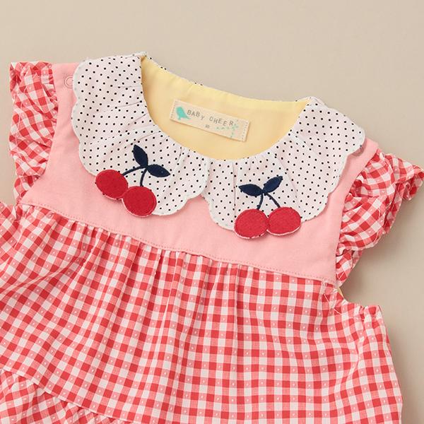 【未使用品】ベイビーチアー キャンディワンピース☆ピンク☆110 アイス衿チュールワンピース(80cm ピンク): ベビー - ナルミヤ