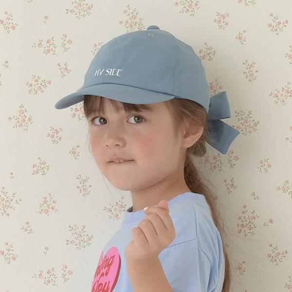 ストライプキャップ リボン付き レディース スリーストライプス リボンキャップ 2024 ゴルフ帽子