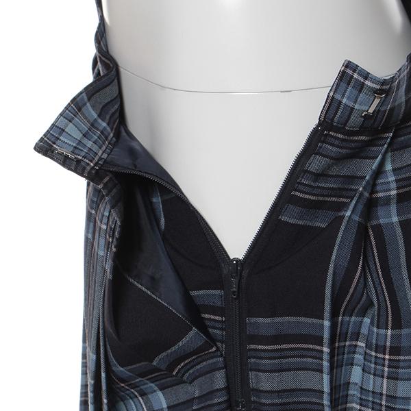 ポンポネットジュニア(pom ponette junior)チェック柄プリーツスカート 