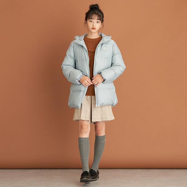 ポンポネットジュニア(pom ponette junior)シームレスミドルダウン  