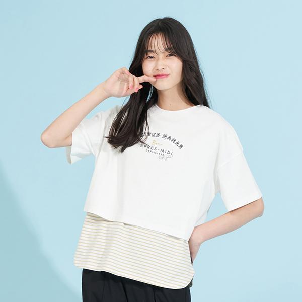 人気セール ポンポネットジュニア Pom Ponette Junior 2枚セット クロップドtシャツ タンクトップ 激安ランキング Miracleleaffl Com