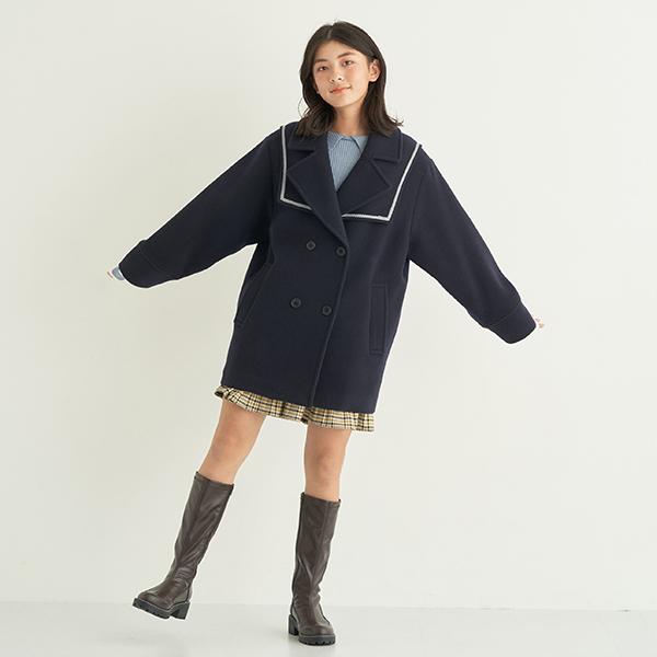 新品 ポンポネットジュニア ダッフルコート 165cm LL 60%OFF 楽天市場