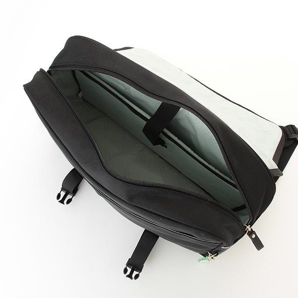 ポンポネットジュニア 14L 横型スクールバッグ 黒 新品 反射材付 PC