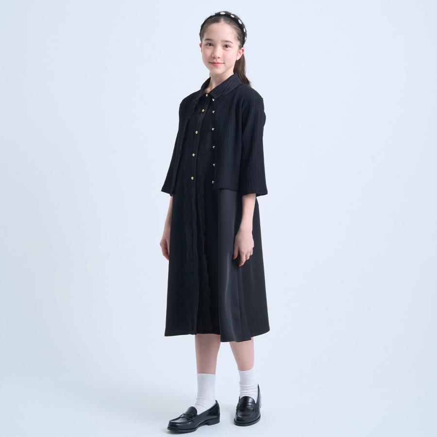 pom ponette junior　ワンピース&カーディガン pom ponette junior（ポンポネット ジュニア） ポンポネットジュニア