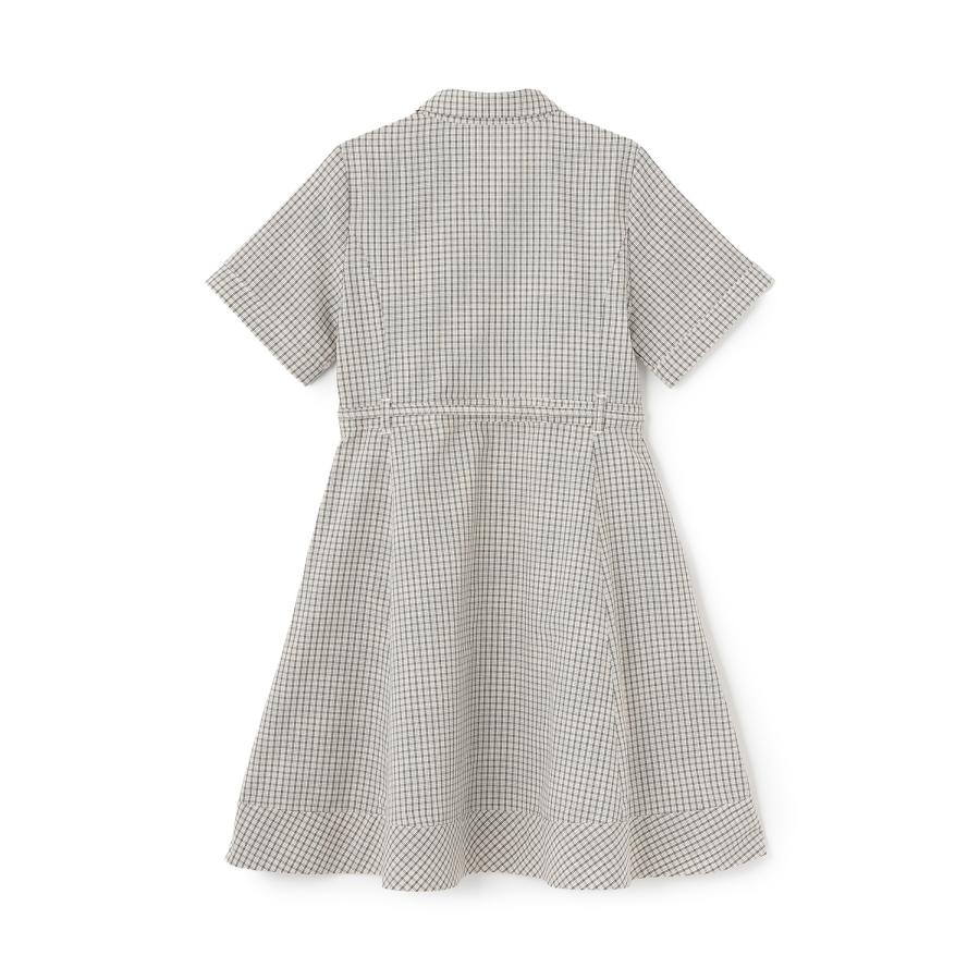 ポンポネットジュニア(pom ponette junior)シャーリングワンピースの画像
