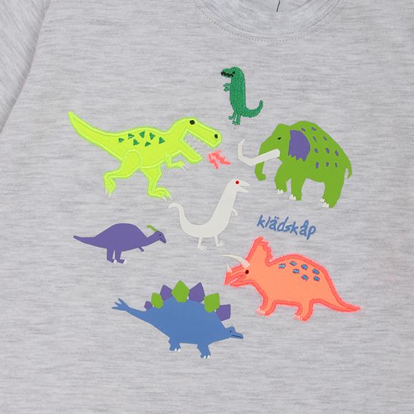 kladskap（クレードスコープ） カラフル恐竜半袖Tシャツ【30％OFF