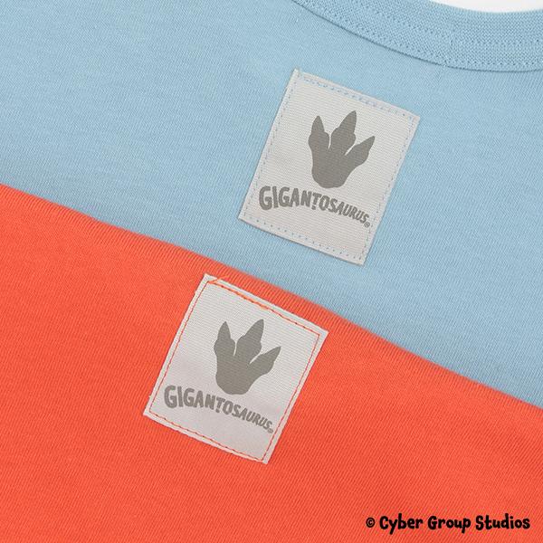 クレードスコープ　ギガントサウルスの恐竜Tシャツ　おまとめ売り　120 130 kladskap（クレードスコープ） 【ギガントサウルス】ポケット半袖T