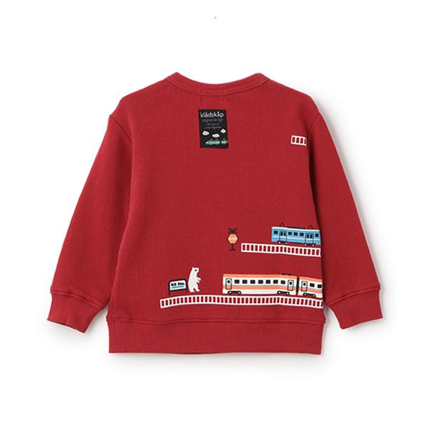 【canvas】クレードスコープトレーナー3枚セット　110cm canvas】クレードスコープトレーナー3枚セット 110cm canvas