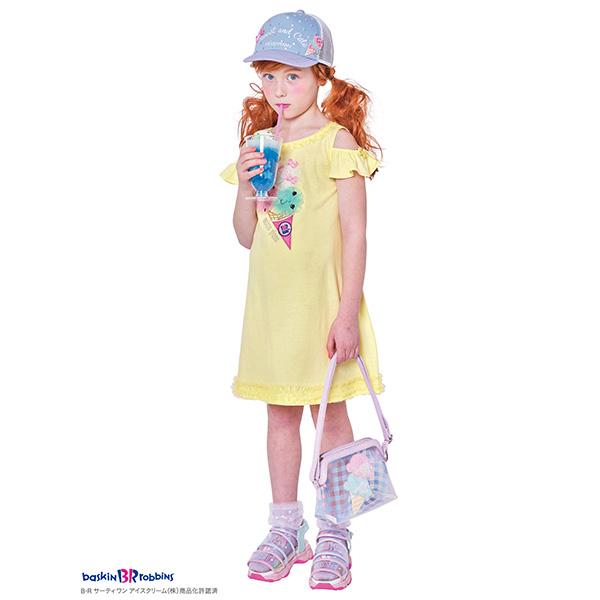 メゾピアノ サーティワン アイスクリームコラボ ワンピース メゾピアノ