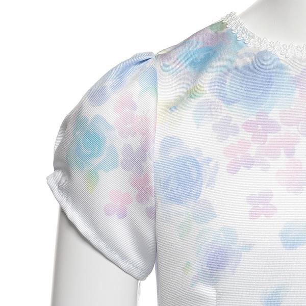 メゾピアノ(mezzo piano)水彩花柄ワンピース : 6004605 : ナルミヤ  