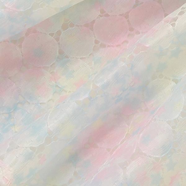 メゾピアノ(mezzo piano)レインボー星柄レースワンピース【O_50 