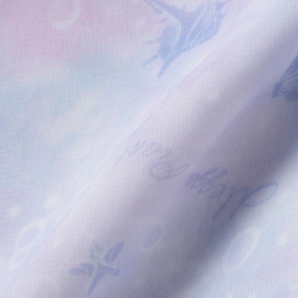 mezzo piano メゾピアノ(mezzo piano)シェル柄シフォン肩開き