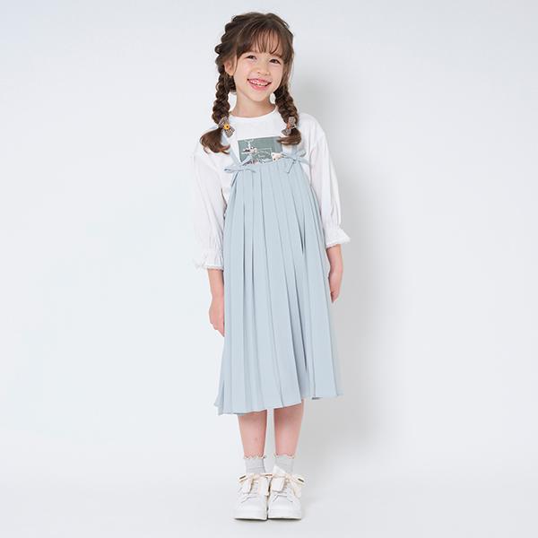 未使用/美品 mezzo piano メゾピアノ Tシャツ 4枚セット 140 mezzo piano メゾピアノ(mezzo piano)フォトプリント7分袖T