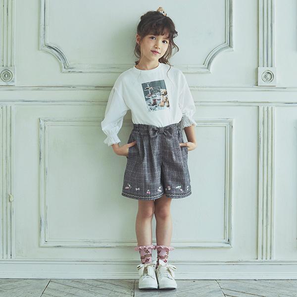 メゾピアノ　シャツ4枚　まとめ売り メゾピアノ シャツ4枚 まとめ売り 肩開きリボン ロゴ半袖Tシャツ