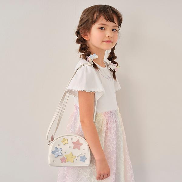 mezzo piano メゾピアノ(mezzo piano)マルチスター ポシェット【O_50