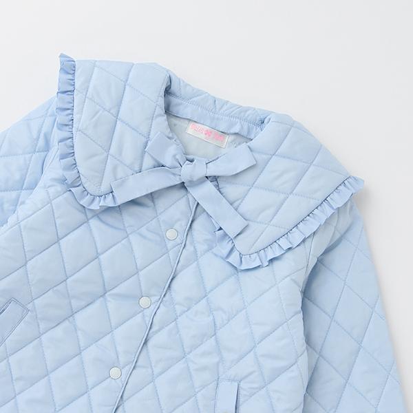 mezzo piano メゾピアノ(mezzo piano)衿つきキルティング