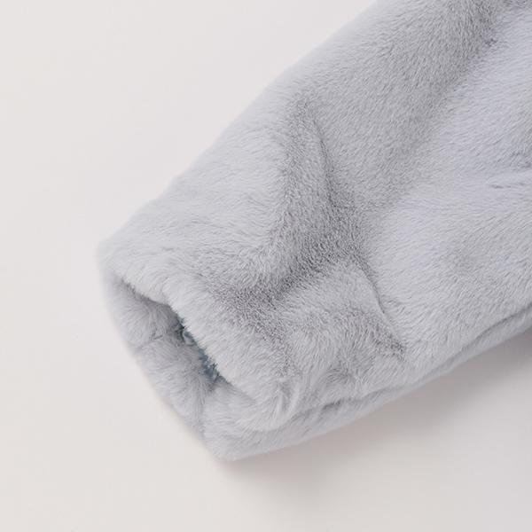 mezzo piano メゾピアノ(mezzo piano)クマ耳つきフェイクファー