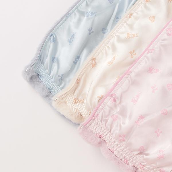 mezzo piano メゾピアノ(mezzo piano)クマ耳つきフェイクファー