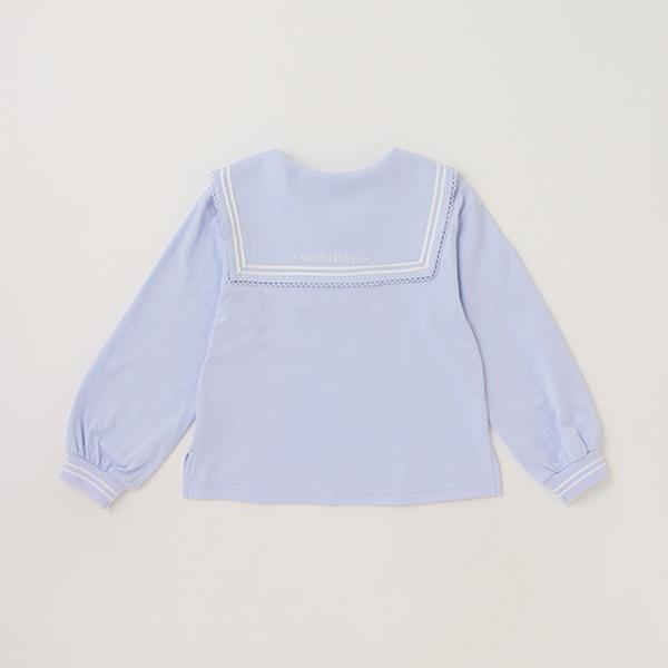 メゾピアノ　ピアノセーラーカラー　ハーフジッププルオーバー ピアノセーラーカラーハーフジッププルオーバー