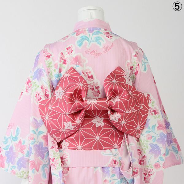 mezzo piano メゾピアノ(mezzo piano)キキョウ柄 浴衣【O_30】【outlet