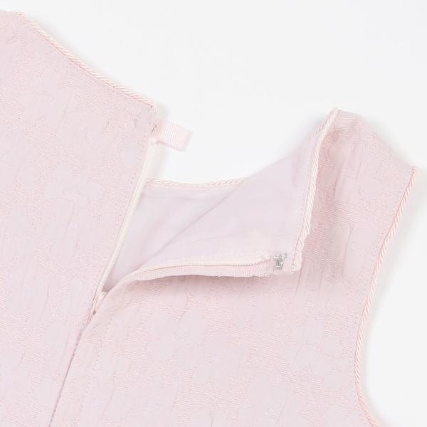 mezzo piano メゾピアノ(mezzo piano)花柄ジャガード ワンピース