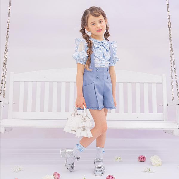 メゾピアノドレス、ブラウス mezzo piano メゾピアノ(mezzo piano)短丈ブラウス＆ワンピース