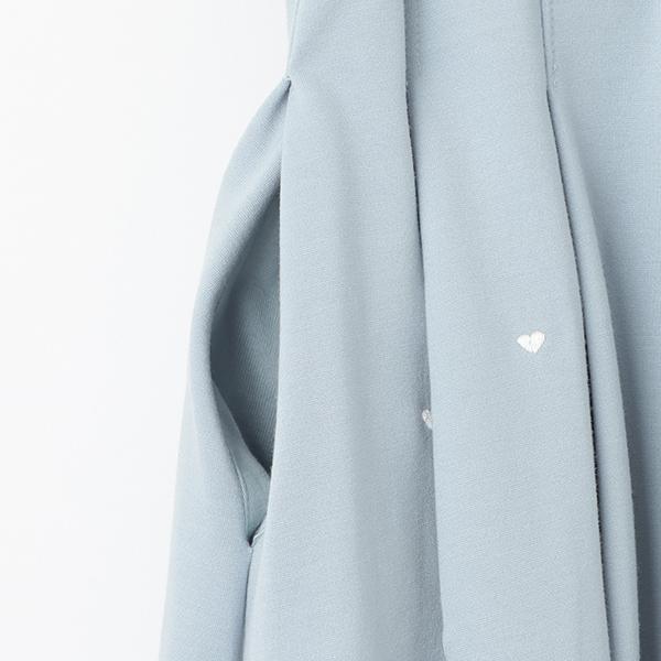 mezzo piano メゾピアノ(mezzo piano)短丈ZIPパーカ ＆半袖Tシャツ