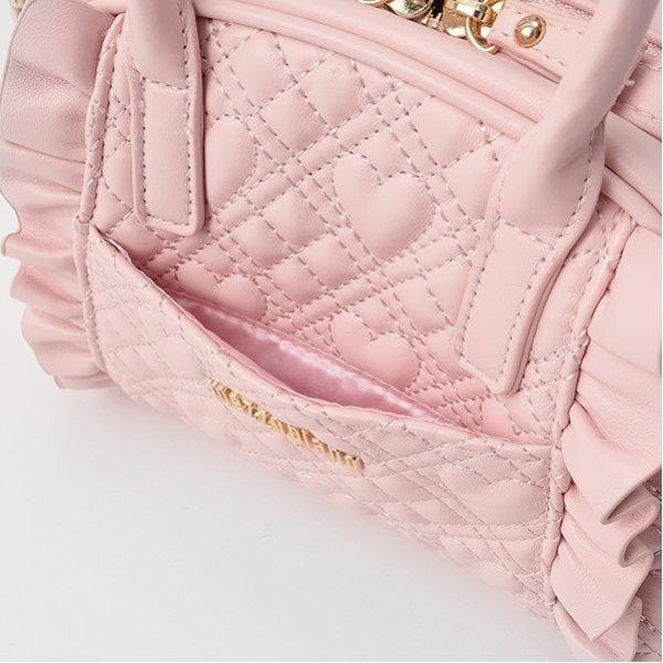 mezzo piano メゾピアノ(mezzo piano)ハートキルトフリル 2way