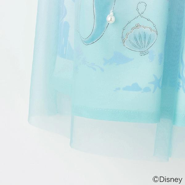 メゾピアノ　Disneyアリエル　なりきりワンピース Disneyアリエル】なりきりワンピース（ミドルワンピース