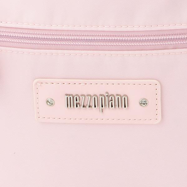 mezzo piano メゾピアノ(mezzo piano)約21L ハートポーチつきロゴ