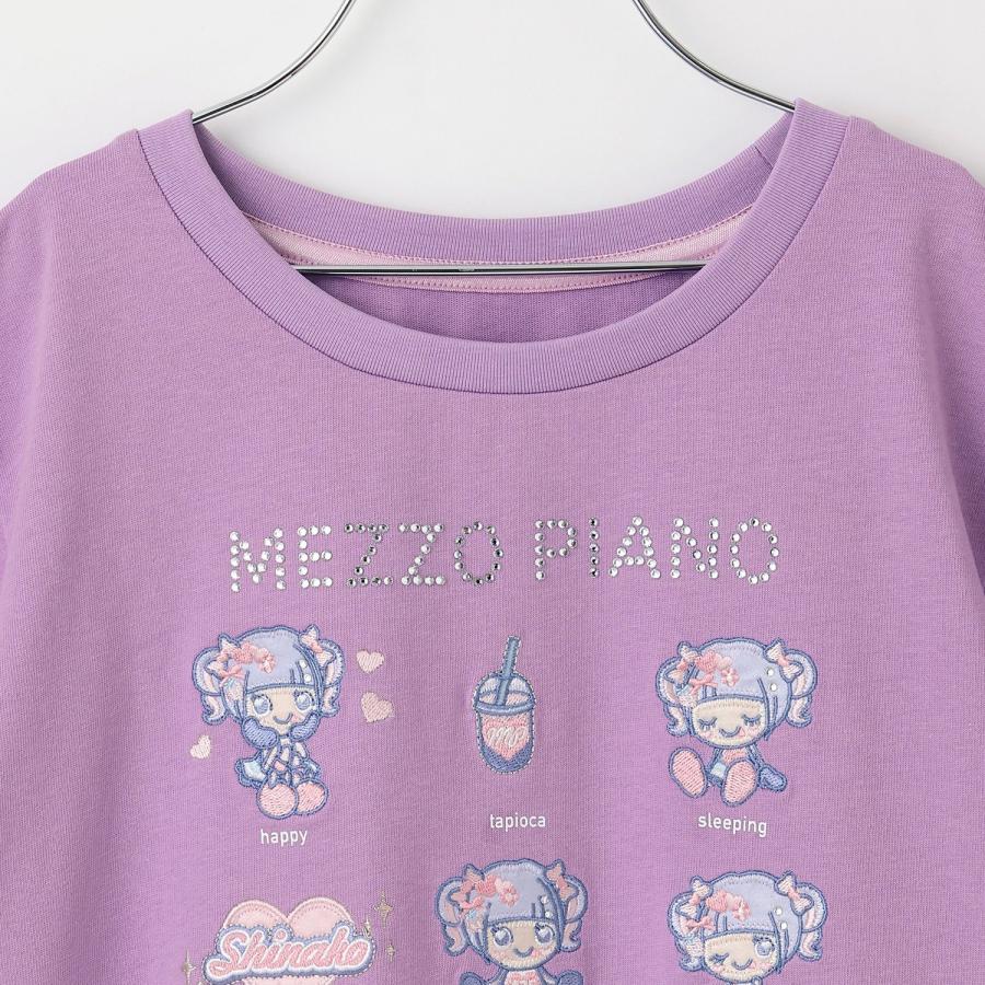 mezzo piano メゾピアノ(mezzo piano)【しなこちゃん】なりきり半袖T