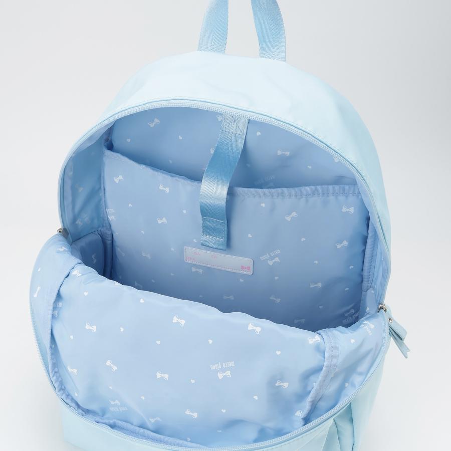 mezzo piano メゾピアノ(mezzo piano)ポーチ付リュック 容量約21L